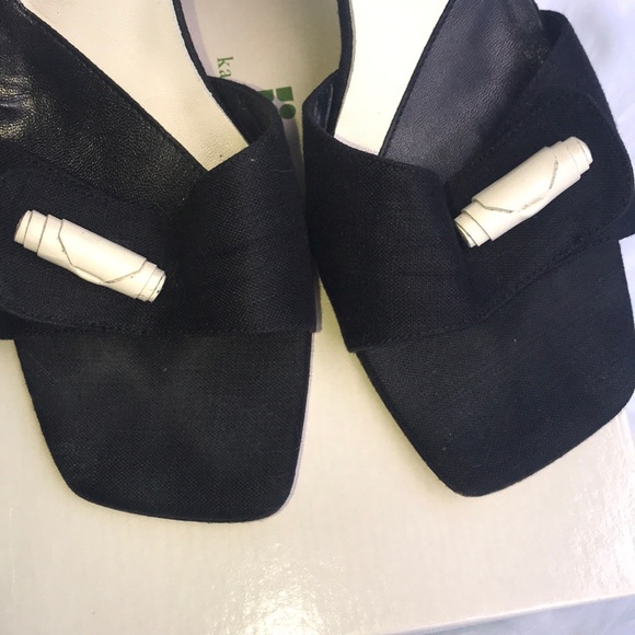 Kate Spade linen sandals - Picture 3 of 4